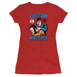Star Trek Massage Juniors T-Shirt Juniors T-Shirt Star Trek   