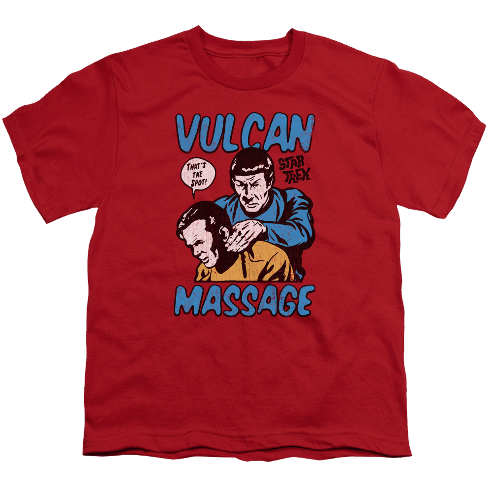 Star Trek The Original Series Massage - Youth T-Shirt Youth T-Shirt (Ages 8-12) Star Trek   