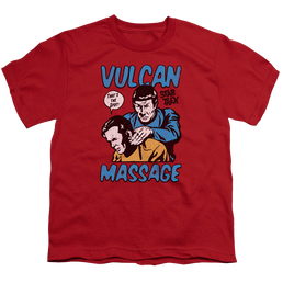 Star Trek The Original Series Massage - Youth T-Shirt Youth T-Shirt (Ages 8-12) Star Trek   