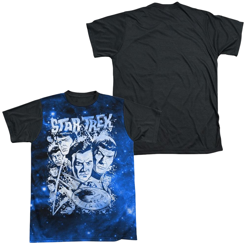 Star Trek Pop Stars Men's Black Back T-Shirt Men's Black Back T-Shirt Star Trek   