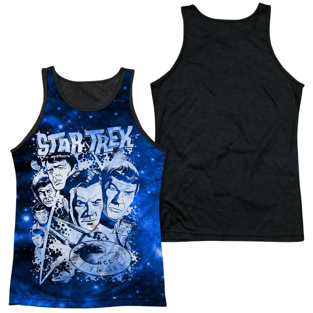 Star Trek Pop Stars Men's Black Back Tank Men's Black Back Tank Star Trek   