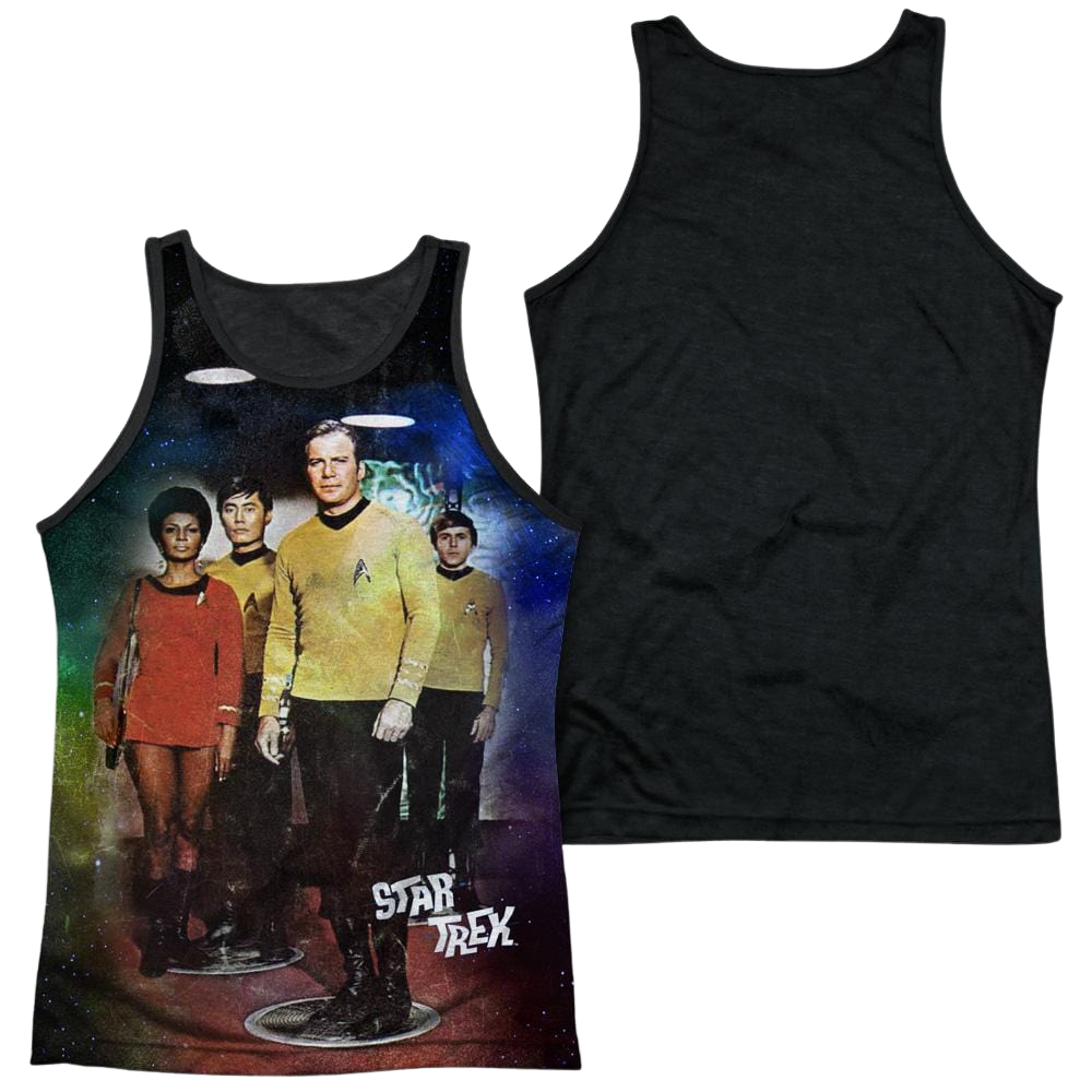 Star Trek Transport Men's Black Back Tank Men's Black Back Tank Star Trek   