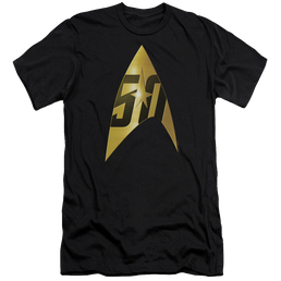 Star Trek The Original Series 50Th Anniversary Delta - Men's Premium Slim Fit T-Shirt Men's Premium Slim Fit T-Shirt Star Trek   