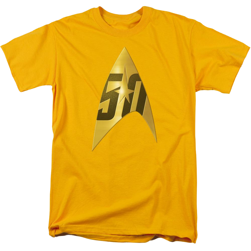 Star Trek The Original Series 50Th Anniversary Delta - Men's Regular Fit T-Shirt Men's Regular Fit T-Shirt Star Trek   
