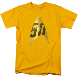 Star Trek The Original Series 50Th Anniversary Delta - Men's Regular Fit T-Shirt Men's Regular Fit T-Shirt Star Trek   