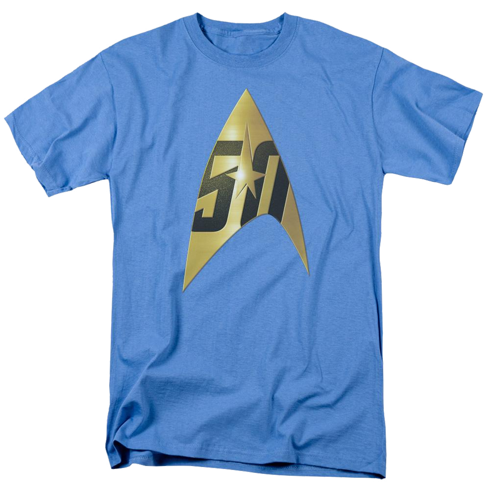 Star Trek The Original Series 50Th Anniversary Delta - Men's Regular Fit T-Shirt Men's Regular Fit T-Shirt Star Trek   
