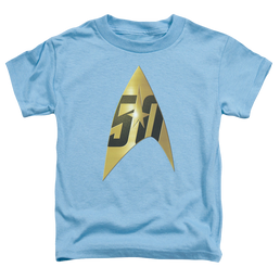 Star Trek The Original Series 50Th Anniversary Delta - Toddler T-Shirt Toddler T-Shirt Star Trek   