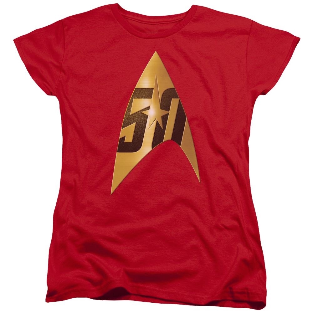 Star Trek The Original Series 50Th Anniversary Delta - Women's T-Shirt Women's T-Shirt Star Trek   