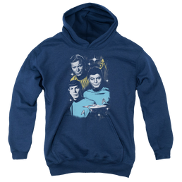 Star Trek The Original Series All Star Crew - Youth Hoodie Youth Hoodie (Ages 8-12) Star Trek   
