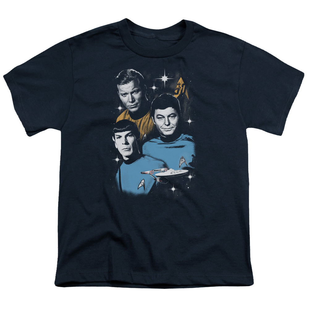 Star Trek The Original Series All Star Crew - Youth T-Shirt Youth T-Shirt (Ages 8-12) Star Trek   