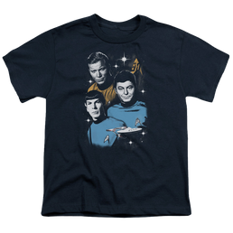 Star Trek The Original Series All Star Crew - Youth T-Shirt Youth T-Shirt (Ages 8-12) Star Trek   