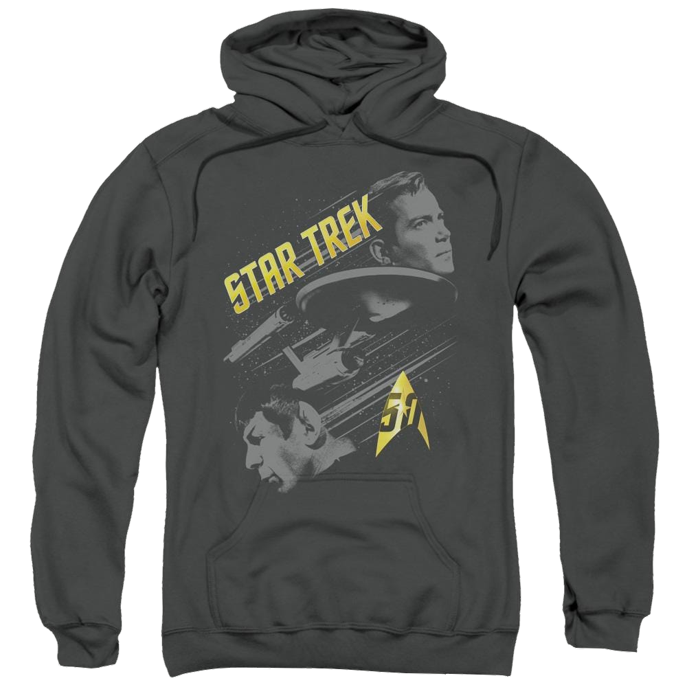 Star Trek 50 Year Frontier Pullover Hoodie Pullover Hoodie Star Trek   