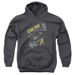 Star Trek The Original Series 50 Year Frontier - Youth Hoodie Youth Hoodie (Ages 8-12) Star Trek   