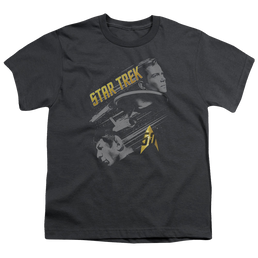 Star Trek The Original Series 50 Year Frontier - Youth T-Shirt Youth T-Shirt (Ages 8-12) Star Trek   