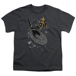 Star Trek The Original Series Enterprise Dash - Youth T-Shirt Youth T-Shirt (Ages 8-12) Star Trek   
