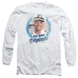 Love Boat, The Im Your Captain - Men's Long Sleeve T-Shirt Men's Long Sleeve T-Shirt The Love Boat   