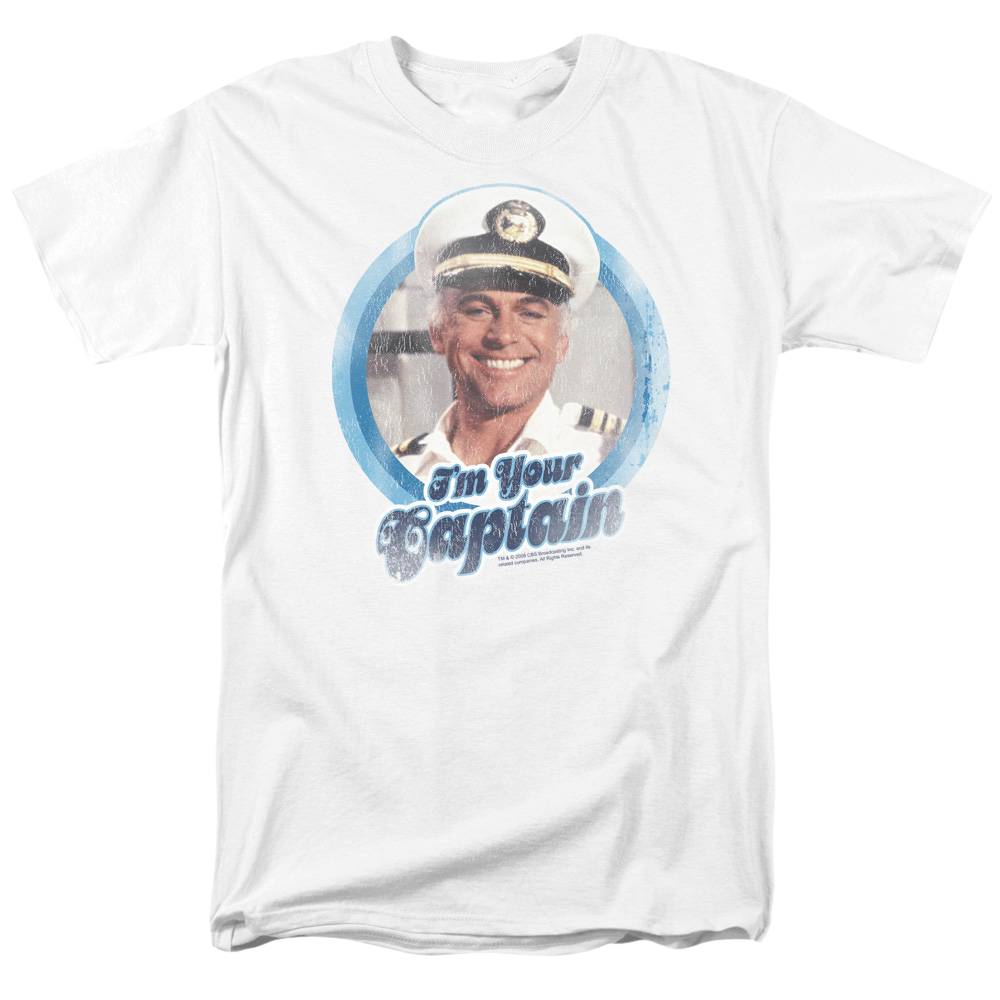 Love Boat, The Im Your Captain - Men's Regular Fit T-Shirt Men's Regular Fit T-Shirt The Love Boat   