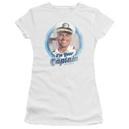 Love Boat, The Im Your Captain - Juniors T-Shirt Juniors T-Shirt The Love Boat   