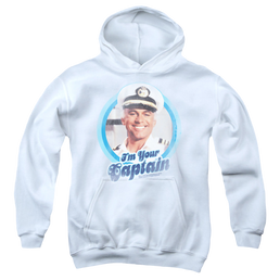 Love Boat, The Im Your Captain - Youth Hoodie Youth Hoodie (Ages 8-12) The Love Boat   