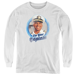 Love Boat, The Im Your Captain - Youth Long Sleeve T-Shirt Youth Long Sleeve T-Shirt The Love Boat   