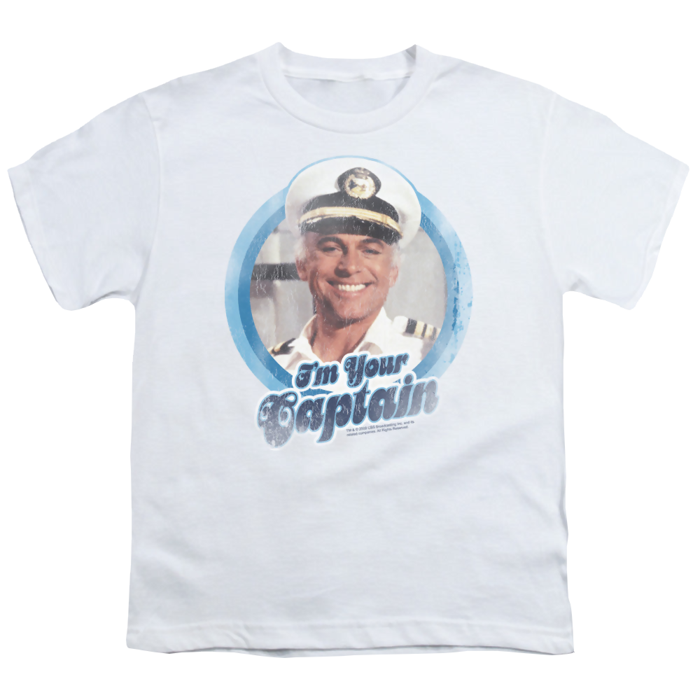 Love Boat, The Im Your Captain - Youth T-Shirt Youth T-Shirt (Ages 8-12) The Love Boat   