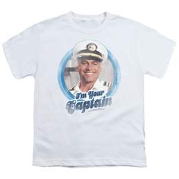 Love Boat, The Im Your Captain - Youth T-Shirt Youth T-Shirt (Ages 8-12) The Love Boat   