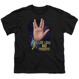 Star Trek The Original Series Llap 50 - Youth T-Shirt Youth T-Shirt (Ages 8-12) Star Trek   