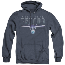 Star Trek Beyond Enterprise Beyond - Heather Pullover Hoodie Heather Pullover Hoodie Star Trek   