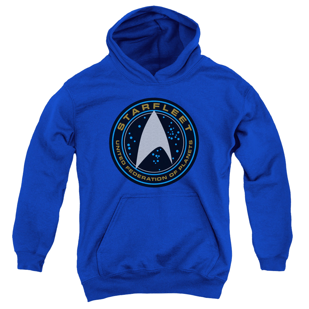 Star Trek Beyond Starfleet Patch - Youth Hoodie Youth Hoodie (Ages 8-12) Star Trek   