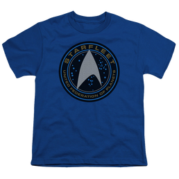 Star Trek Beyond Starfleet Patch - Youth T-Shirt Youth T-Shirt (Ages 8-12) Star Trek   