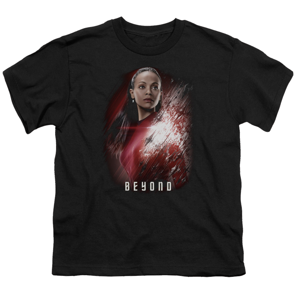 Star Trek Beyond Uhura Poster - Youth T-Shirt Youth T-Shirt (Ages 8-12) Star Trek   