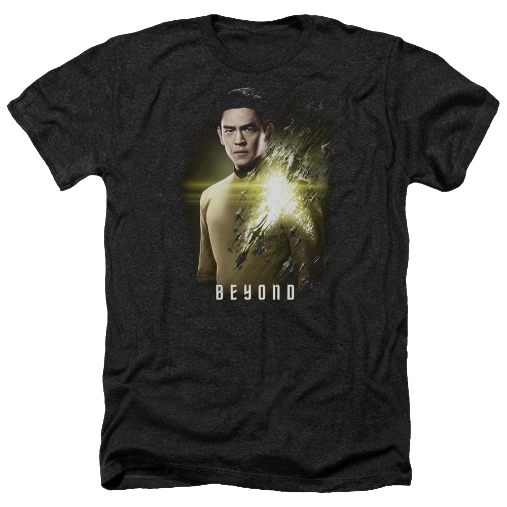 Star Trek Beyond Sulu Poster Men's Heather T-Shirt Men's Heather T-Shirt Star Trek   