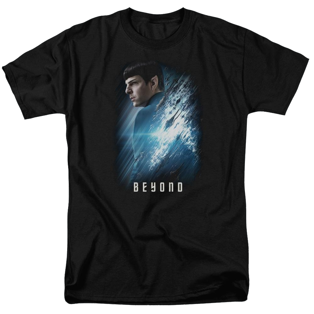 Star Trek Beyond Spock Poster Men's Regular Fit T-Shirt Men's Regular Fit T-Shirt Star Trek   