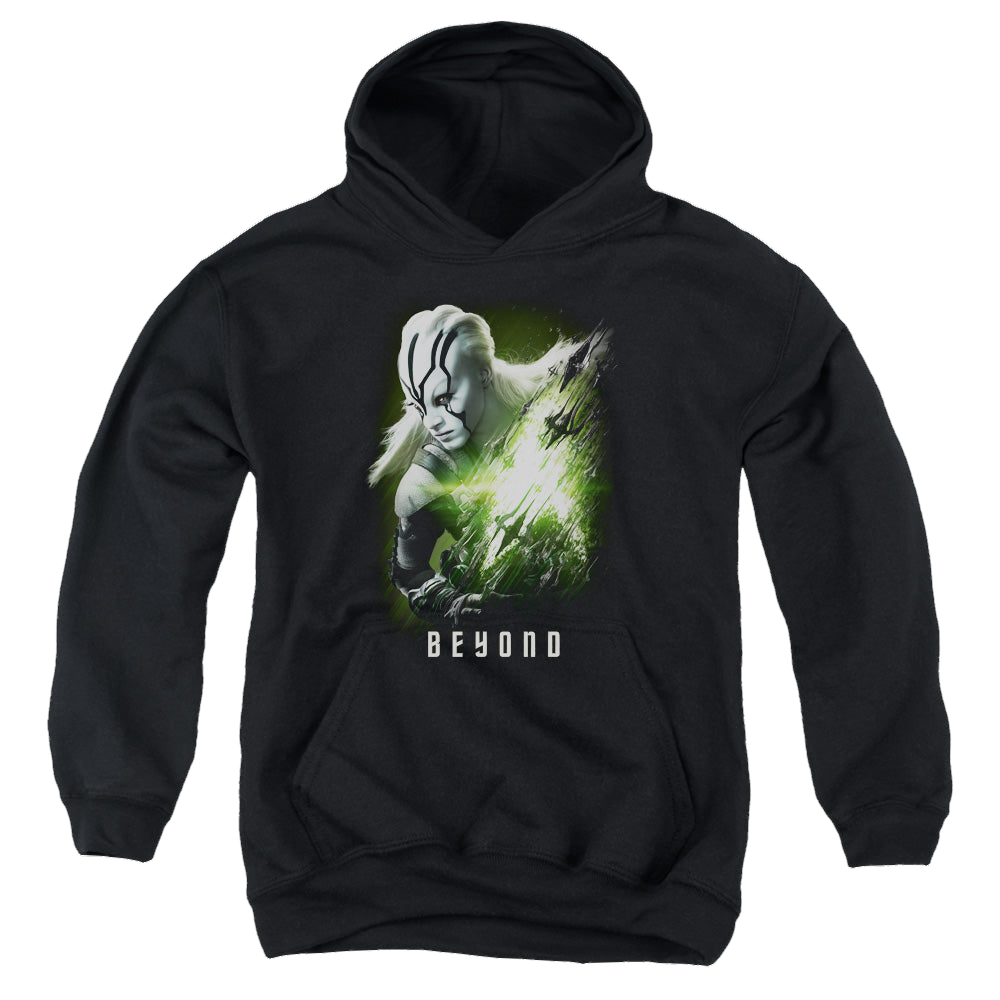 Star Trek Beyond Jaylah Poster - Youth Hoodie Youth Hoodie (Ages 8-12) Star Trek   