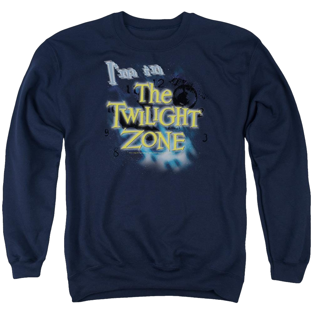 The Twilight Zone I&#39;m In The Twilight Zone Men's Crewneck Sweatshirt Men's Crewneck Sweatshirt The Twilight Zone   