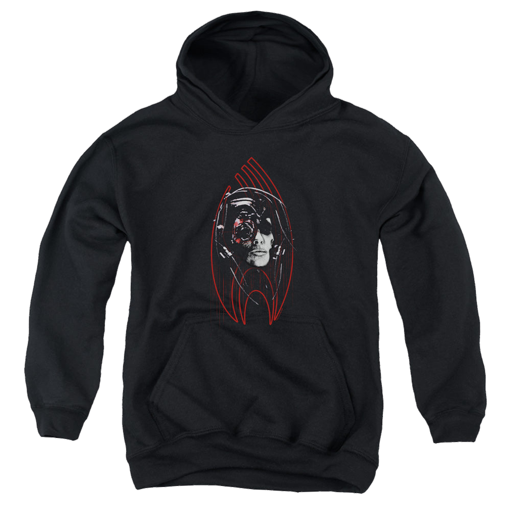Star Trek The Next Generation Borg Construct - Youth Hoodie Youth Hoodie (Ages 8-12) Star Trek   