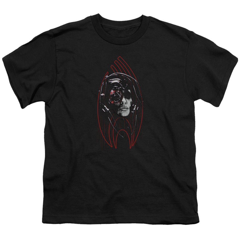 Star Trek The Next Generation Borg Construct - Youth T-Shirt Youth T-Shirt (Ages 8-12) Star Trek   
