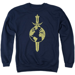 Star Trek Enterprise Terran Empire - Men's Crewneck Sweatshirt Men's Crewneck Sweatshirt Star Trek   