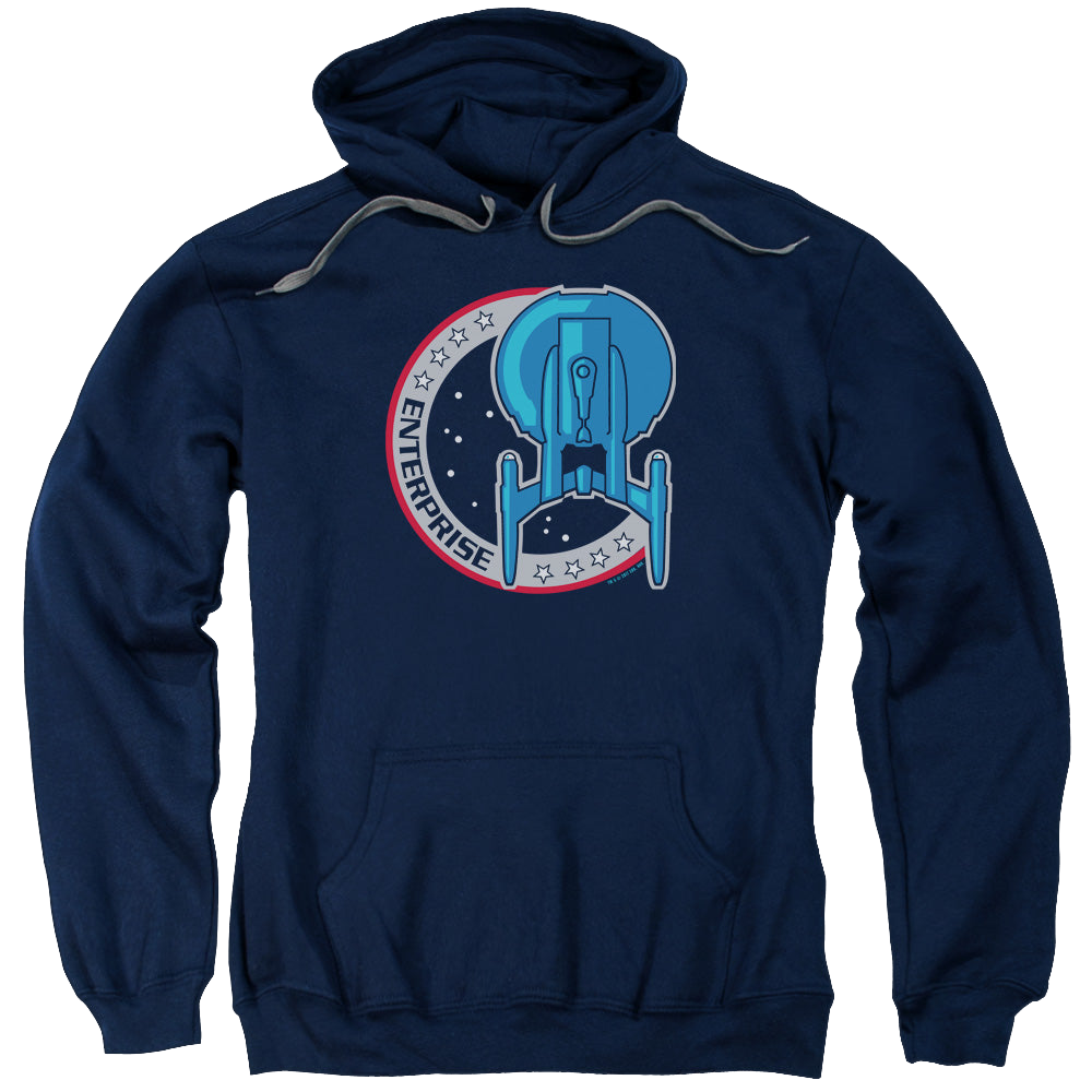 Star Trek Enterprise Enterprise Patch - Pullover Hoodie Pullover Hoodie Star Trek   