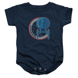 Star Trek Enterprise Enterprise Patch - Baby Bodysuit Baby Bodysuit Star Trek   