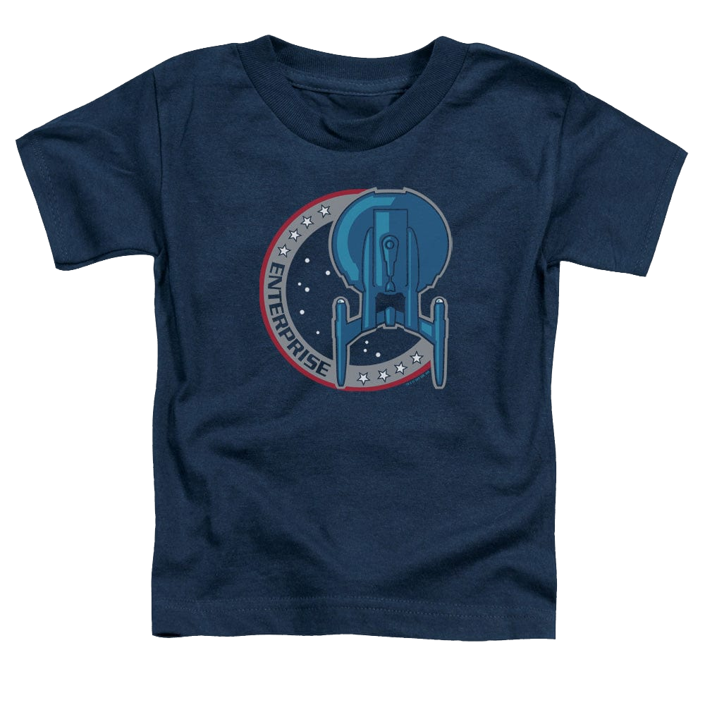 Star Trek Enterprise Enterprise Patch - Toddler T-Shirt Toddler T-Shirt Star Trek   