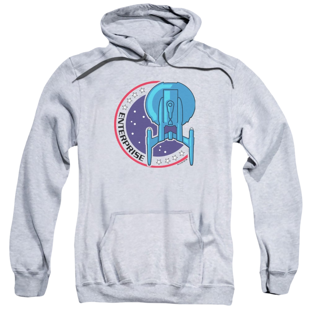 Star Trek Enterprise Enterprise Patch - Pullover Hoodie Pullover Hoodie Star Trek   