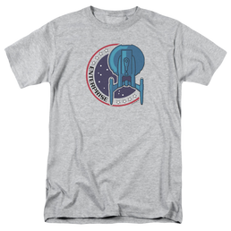 Star Trek Enterprise Enterprise Patch - Men's Regular Fit T-Shirt Men's Regular Fit T-Shirt Star Trek   