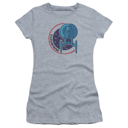 Star Trek Enterprise Enterprise Patch - Juniors T-Shirt Juniors T-Shirt Star Trek   