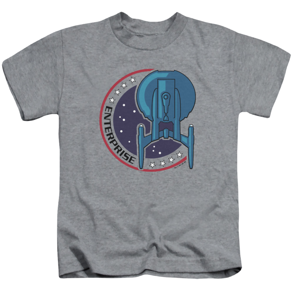 Star Trek Enterprise Enterprise Patch - Kid's T-Shirt Kid's T-Shirt (Ages 4-7) Star Trek   