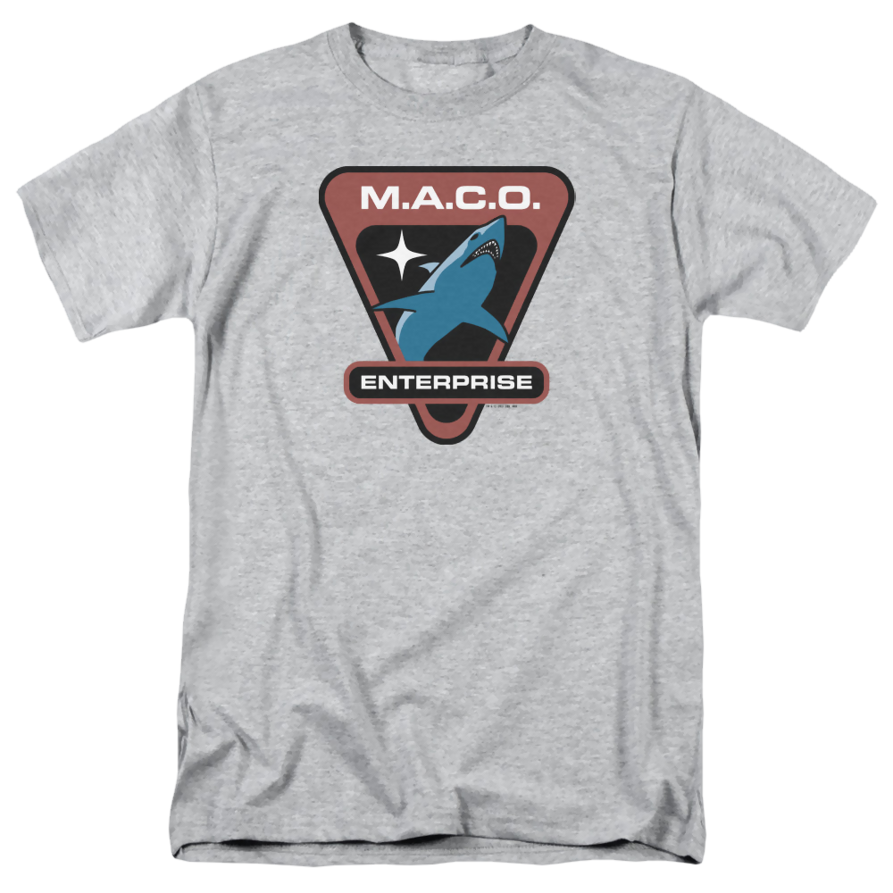 Star Trek Enterprise Maco Patch - Men's Regular Fit T-Shirt Men's Regular Fit T-Shirt Star Trek   