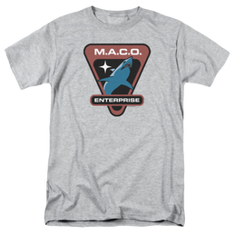 Star Trek Enterprise Maco Patch - Men's Regular Fit T-Shirt Men's Regular Fit T-Shirt Star Trek   