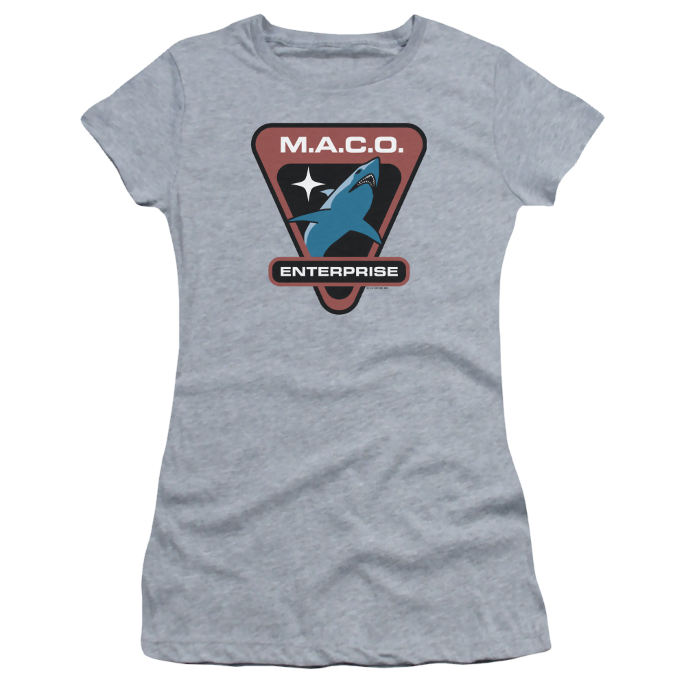 Star Trek Enterprise Maco Patch - Juniors T-Shirt Juniors T-Shirt Star Trek   