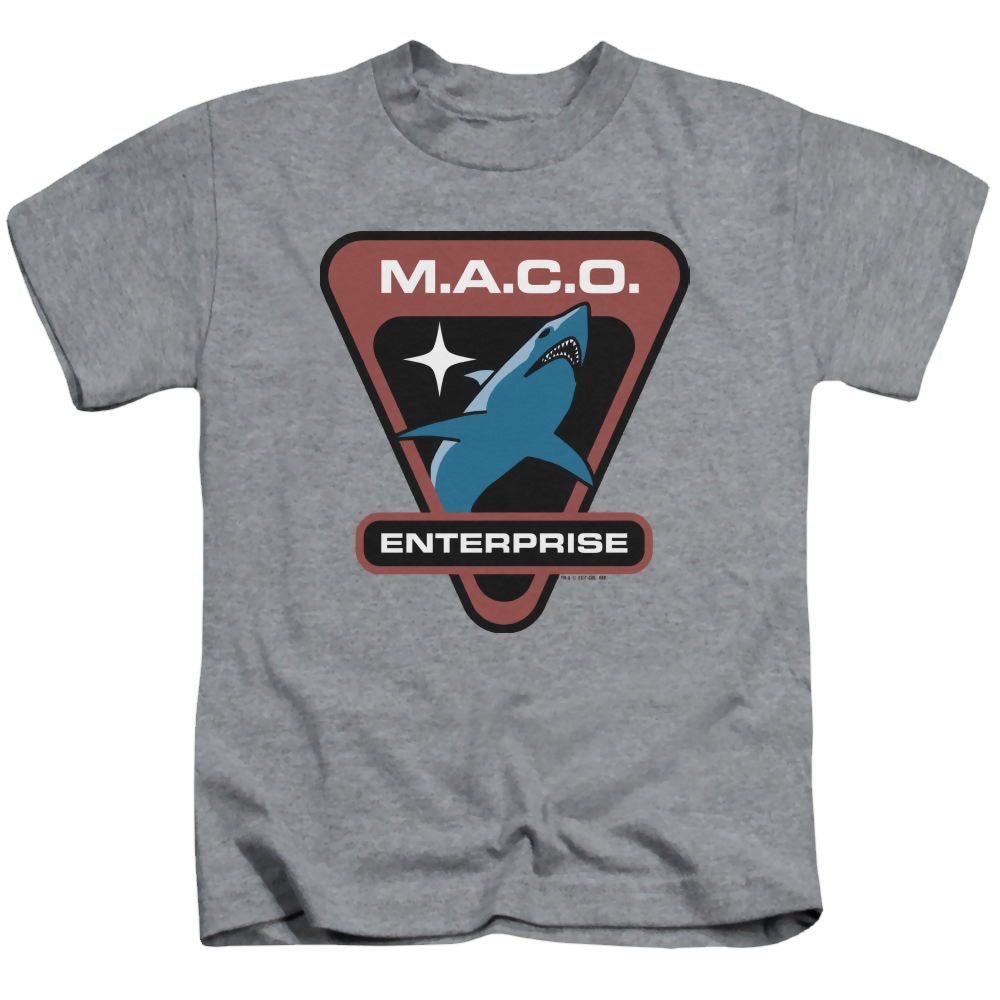 Star Trek Enterprise Maco Patch - Kid's T-Shirt Kid's T-Shirt (Ages 4-7) Star Trek   