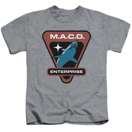 Star Trek Enterprise Maco Patch - Kid's T-Shirt Kid's T-Shirt (Ages 4-7) Star Trek   